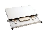 Alantec - Koblingspanel - Sc X 24 - Grå Ral 7035 - 1U - 19"