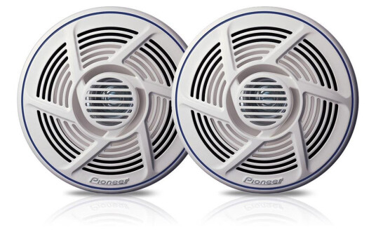 Pioneer TS-MR1600 høyttalerpar 6.5", marine, hvit, 25W RMS