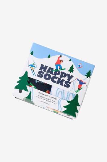 Happy Socks Sokker Winter Sports Socks Gift Set 2 pakning Flerfarget