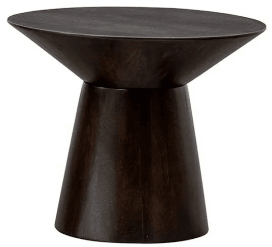 Trend Collection Daemen Sofabord Valnøtt Ø50xH40