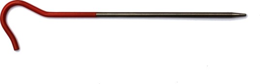 Vargo teltutstyr T 117 Titanium teltplugger ??? Fluoriserende Oransje Topp ??? 6 stk Vargo teltutstyr T 117 Titanium teltplugger ??? Fluoriserende Oransje Topp ??? 6 stk