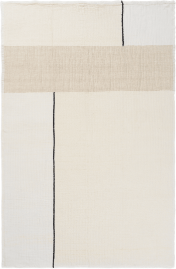 Ferm Living Dela pledd 120x170 cm Natural-Off-white Ferm Living Dela pledd 120x170 cm Natural-Off-white