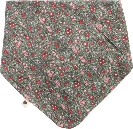 Bibs X Liberty Siklesmekke Bandana Blomster Furu OneSize Grønn