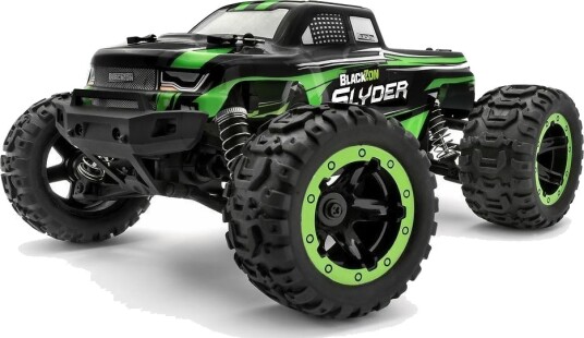 BLACKZON Slyder MT 1/16 4WD Electric Monster Truck Green 540100 BLACKZON Slyder MT 1/16 4WD Electric Monster Truck Green 540100