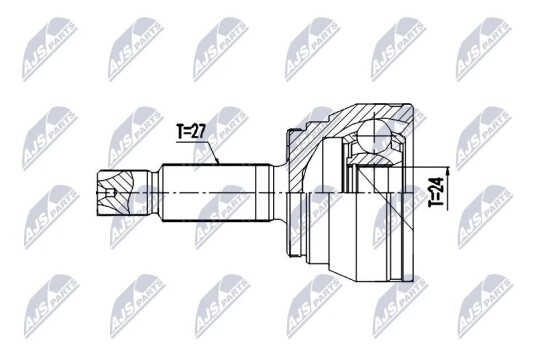 Nty Drivknute drivaksel NTY NPZ KA 369