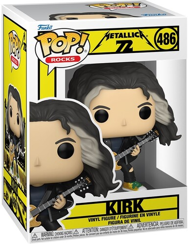 Funko POP! Metallica 72 Kirk Figur Funko POP! Metallica 72 Kirk Figur