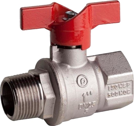 Pettinaroli 3/8" Kuleventil med T-Grep for Hydraulikk Pettinaroli 3/8" Kuleventil med T-Grep for Hydraulikk