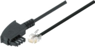 Tecline Tae N Rj11 3M 3 M Tae N Rj11 Sort Hankjønn Hankjønn