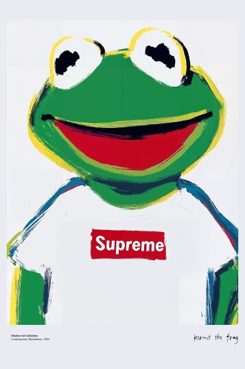 Plakat Supreme Frog