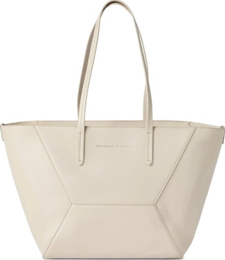 Brunello Cucinelli Dame Vesker Beige ONE SIZE, Brunello Cucinelli Dame Vesker Beige ONE SIZE,