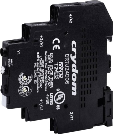 Crydom Halvlederrelé Drtc24d06 Koblingsspenning Maks.: 280 V Ac Vekslende Ved Nullspenning 1 Stk