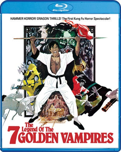 Legend Of The 7 Golden Vampires Bluray
