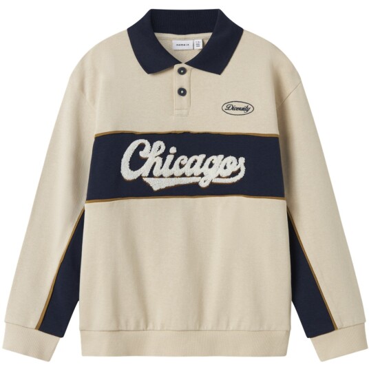Name It Peyote Nkmlucan Ls Nreg Sweat Polo Unb 134-140 Name It Peyote Nkmlucan Ls Nreg Sweat Polo Unb 134-140