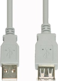 E+P Cc 518/1 1,5 M Usb A Usb A Usb 2.0 Hankjønn/Hunkjønn Hvit