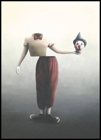 Creepy Clown Plakat Plakat / 30x40cm