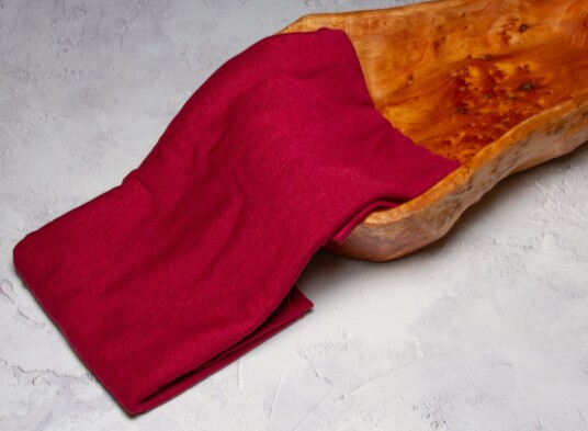 Pledd til underlag - Elastisk - 150x150 cm - Vin