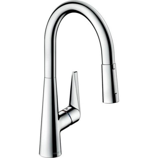 Hansgrohe Talis S 200 kjøkkenbatteri Med uttrekkbar tut og dusj, Krom Hansgrohe Talis S 200 kjøkkenbatteri Med uttrekkbar tut og dusj, Krom