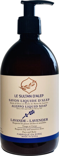 Aleppo Hand Wash Lavender 1000 ml Aleppo Hand Wash Lavender 1000 ml