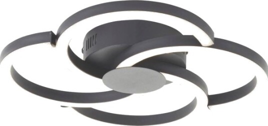 Brilliant G80660/06 Fico Takbelysning Led Rgb 22 W Sort