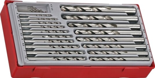 Wiertlo Teng Tools For Metall Hss Sylindrisk 1,0–13,0 Mm Sett (151440104)