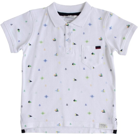 Ebbe Harper Piké T-Shirt Multi Sea Print 42 Ebbe Harper Piké T-Shirt Multi Sea Print 42
