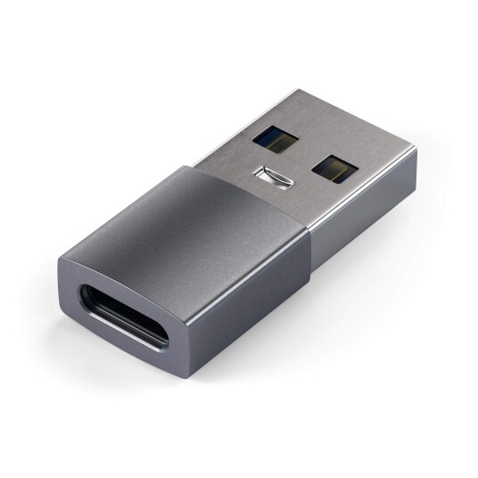 Satechi USB-A til USB-C Adapter 3.0 Space Grey
