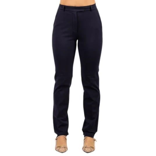 Max Mara Studio, Dame, Bukser, Blå, S,