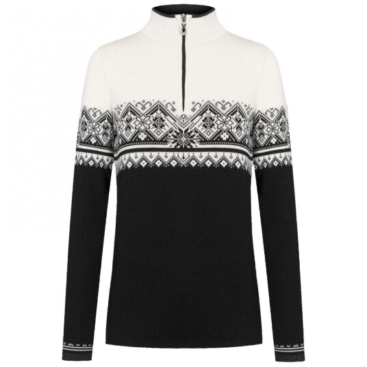 Dale of Norway Moritz, Sweater, Dame, White/Black 42(XL)