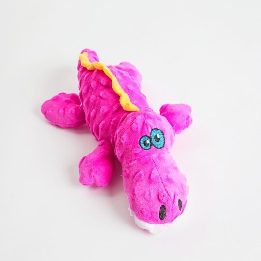 Stor Krokodille Tøy-Pipeleke 35Cm Rosa