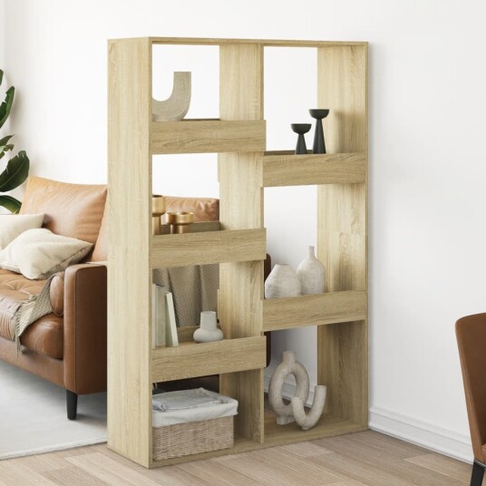  Romdeler sonoma eik 100x33x155,5 cm konstruert tre