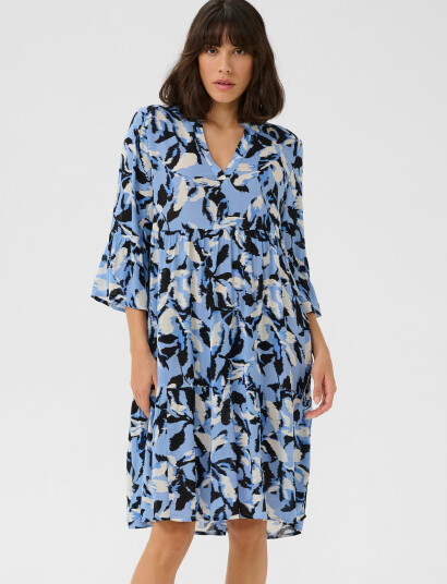 Kaffe Kaedita Amber Dress - Blue - 40 Kaffe Kaedita Amber Dress - Blue - 40