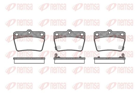 Bremseklosser REMSA 0839.02 Bremseklosser REMSA 0839.02