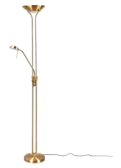Lindby Josefin LED-uplight leselampe, messing