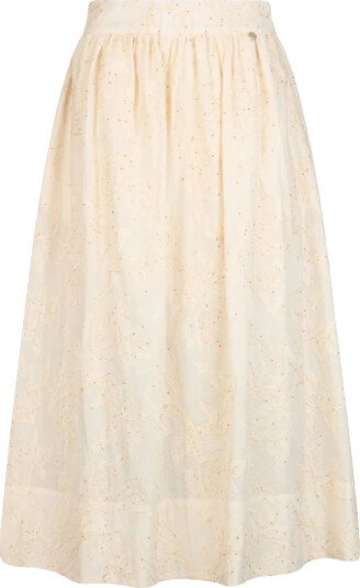 Liu Jo Dame Skjørt Beige M, Liu Jo Dame Skjørt Beige M,