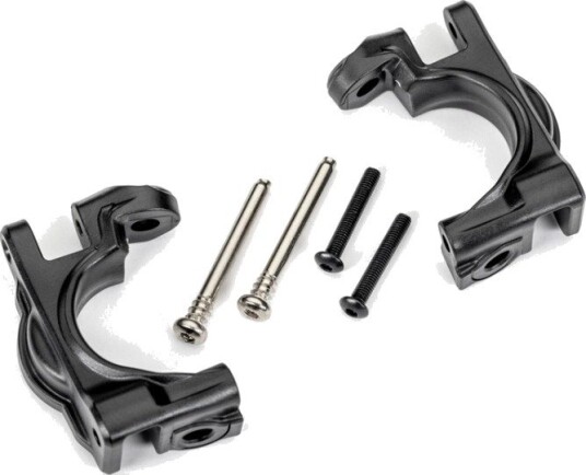 Traxxas TRX-9032 Caster Blocks C-Hub EHD Black L+R