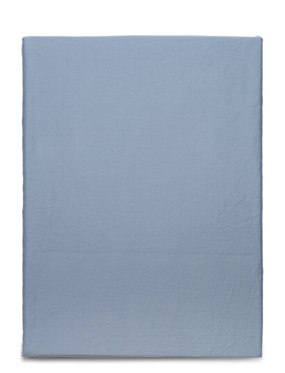 Lacoste Home Lbrush Fitted Sheet - Blue - 140X200CM