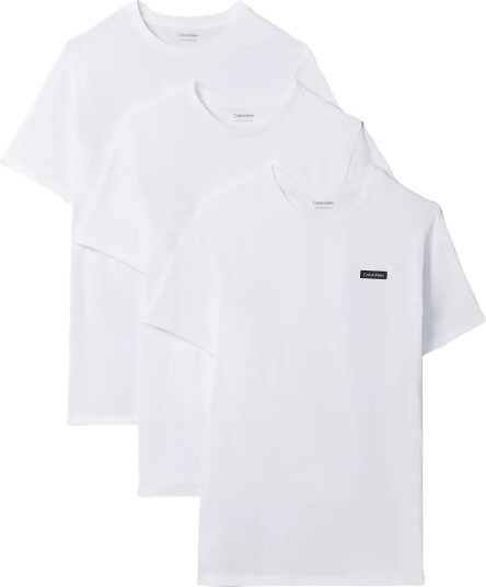 Calvin Klein S/S Crew Neck 3Pk White M