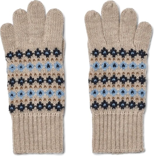 Wheat Finger Gloves Bobbe   WARM SAND MELANGE   XXL
