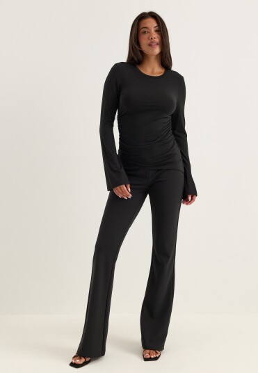 Bubbleroom Soft Suit Flared Trousers