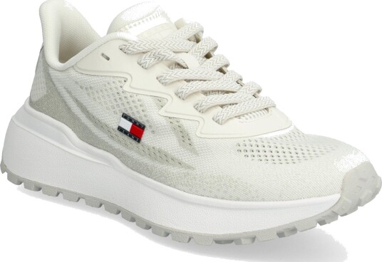 Tommy Hilfiger Tjw Sporty Knit Runner Cream 36