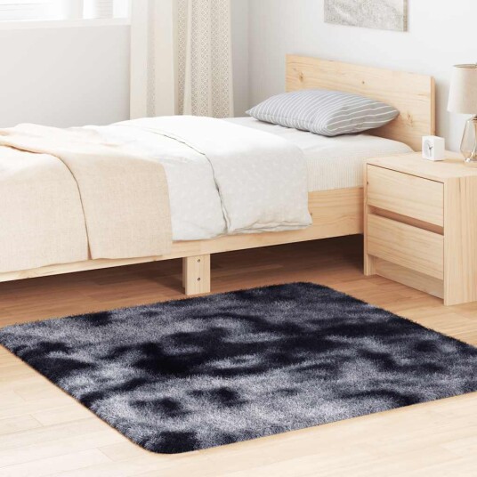  Flossteppe med lang luv NAVARRA mørkegrå 120x120 cm polyester 8721158558503