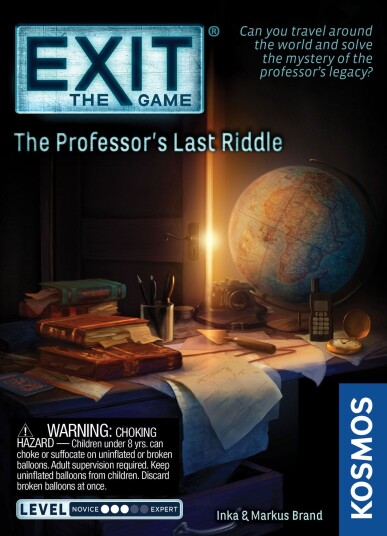 Professor's Last Riddle - Brettspill fra Outland