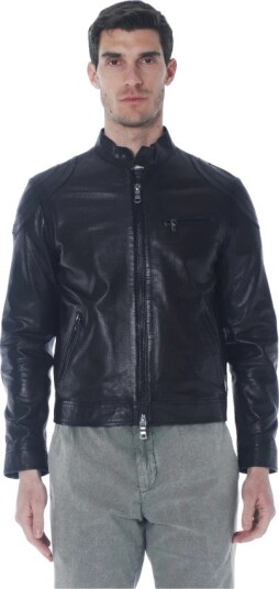 The Jack Leathers Herre Jakker Svart M,