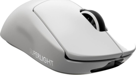 Logitech PRO X SUPERLIGHT Trådløs Gamingmus Hvit - 2.4 GHz