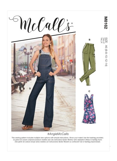 McCall's 8162 - Bukse & Selebukse E5 (14-16-18-20-22)