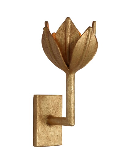 Visual Comfort Alberto Small Sconce Antique Gold Leaf