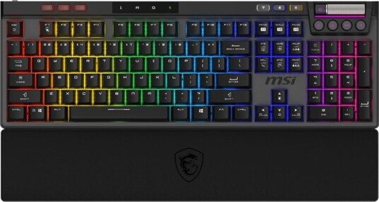MSI Strike Pro Gamingtastatur STRIKE PRO W SILENT US MSI Strike Pro Gamingtastatur STRIKE PRO W SILENT US