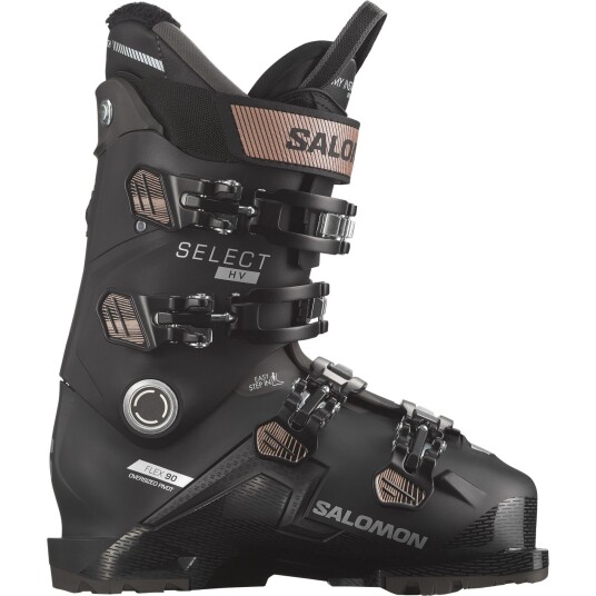 Salomon Select HV 90 W GW, Skistøvler, Dame, Black/Pinkgold Met./Beluga 26,5 Salomon Select HV 90 W GW, Skistøvler, Dame, Black/Pinkgold Met./Beluga 26,5