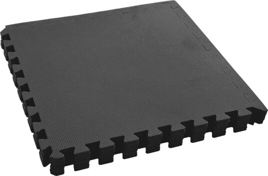 vidaXL Bassenggrunnmatte 6 pcs Svart 2,16 ㎡ EVA Skum