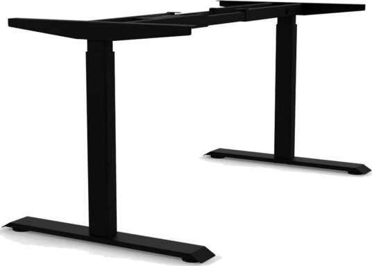 THEOFILS BORDSTATIV HØYDEJUSTERBART ELEKTRISK 695 1145MM MAKS 120KG SVART